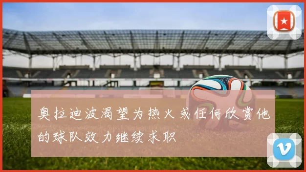 奥拉迪波渴望为热火或任何欣赏他的球队效力继续求职